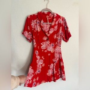 Free people floral dress